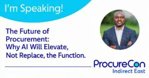 AI-powered procurement transformation concept featuring digital technology, data analytics, and the future of strategic procurement.