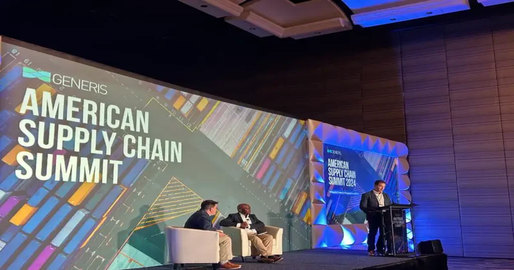 American Supply Chain Summit featuring industry leaders discussing supply chain strategy, innovation, and operational excellence.